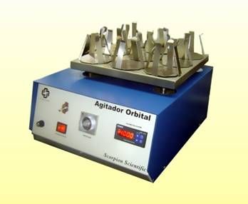 Agitador Orbital para 9 Matraces Erlenmeyer